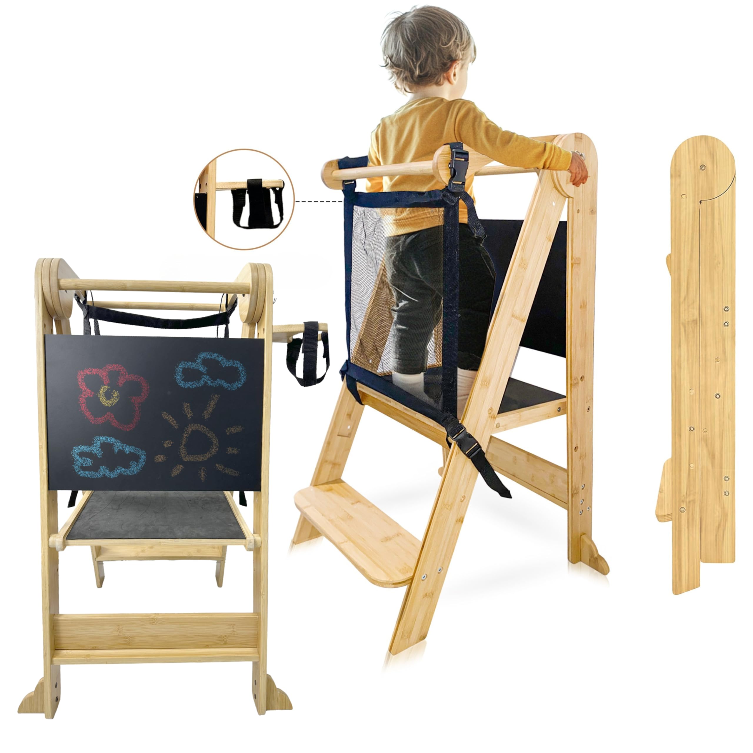 Amazon.com : SK Designs Foldable Toddler Tower with Cup Holder